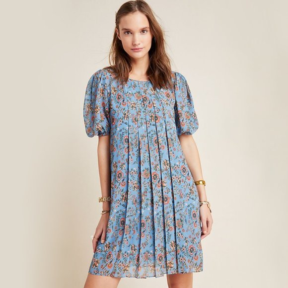 Anthropologie Dresses & Skirts - NWT SACHIN & BABI MARINA PLEATED SWING DRESS